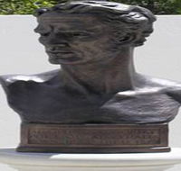 Adam Lindsay Gordon Bronze Bust - Accommodation Adelaide