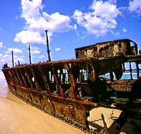Maheno Shipwreck - Accommodation Adelaide