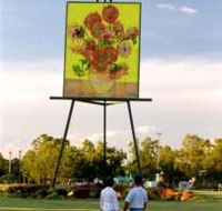 Van Gogh Sunflower Painting - Accommodation Adelaide