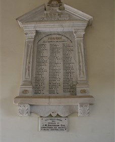 Warwick Railway Memorial Honour Board - Accommodation Adelaide 0