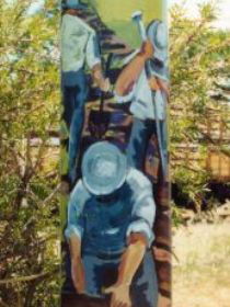 Capella Light Pole Murals - Accommodation Adelaide 0