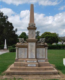 Boer War Memorial And Park, Allora - Accommodation Adelaide 0