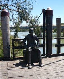 Captain John Egge Statue - Accommodation Adelaide 0