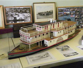 Wentworth Model Paddlesteamer Display - Accommodation Adelaide 0