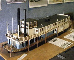Wentworth Model Paddlesteamer Display - Accommodation Adelaide 2