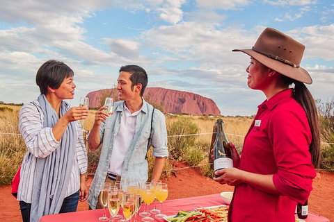 Ayers Rock Combo: Uluru Base And Sunset Plus Uluru Sunrise And Kata Tjuta With An Optional BBQ Dinner Or Kings Canyon Day Trip - Accommodation Adelaide 0
