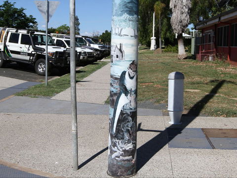 Capella Light Pole Murals - Accommodation Adelaide 0