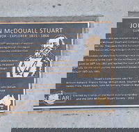 John McDouall Stuart 150th Anniversary - Accommodation Adelaide
