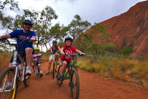 From Yulara: Discover Uluru Half Day Bike Tour - Accommodation Adelaide 0