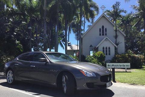 Maserati Quattroporte Limousine Transfer Cairns Airport To Palm Cove - Accommodation Adelaide 3