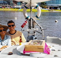 Adelaide 2-hour BBQ Boat Hire for 2 People  Wine and Cheese Grazer - Accommodation Adelaide