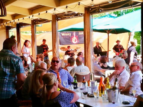 Angas Plains Wines Live In The Vines, With The Band -Wisky Jak - Accommodation Adelaide 1