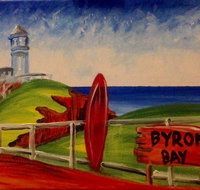 Brush and Sip Course Australian Landscapes - Accommodation Adelaide
