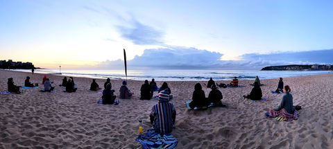 Making Meditation Mainstream: Free Beach Meditation Session South Manly - Accommodation Adelaide 0