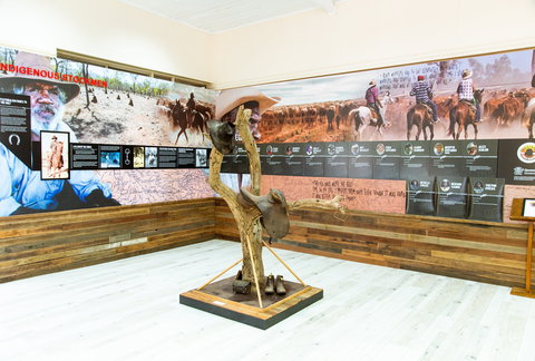 Indigenous Stock Workers Display - Accommodation Adelaide 0