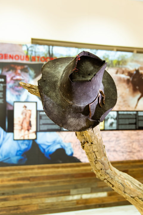 Indigenous Stock Workers Display - Accommodation Adelaide 2