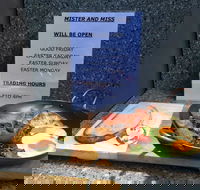 Mister and Miss Cafe - Accommodation Adelaide