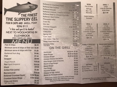 Slippery Eel - Accommodation Adelaide 0
