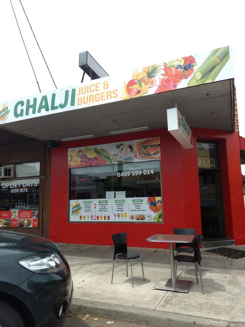 Ghalji Juice & Burgers - Accommodation Adelaide 0
