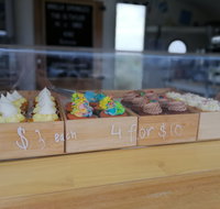 Vanilla Sprinkles Cupcakes  Coffee - Accommodation Adelaide