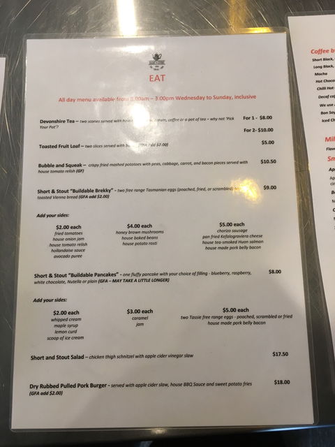 Short & Stout Cafe - Accommodation Adelaide 8