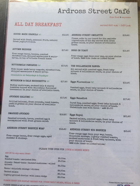 Ardross Street Cafe - Accommodation Adelaide 2