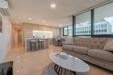 Queens Domain Luxury 2 Bed 2 Bath Apartment - Accommodation Adelaide 3