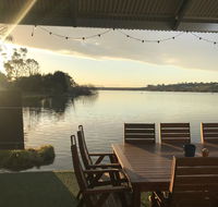 Shack built over the Murray River - Accommodation Adelaide