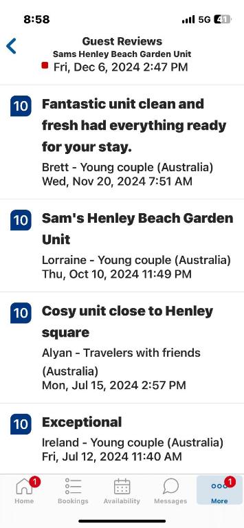 Sams Henley Beach Garden Unit - Accommodation Adelaide 3