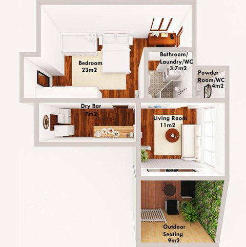 Sandy Bay Escape - Accommodation Adelaide 1