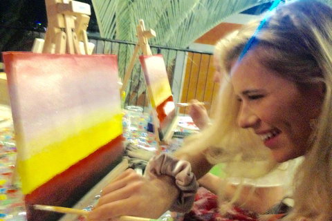 Friday Night 2 For 1 Paint And Sip Art Sessions - Accommodation Adelaide 2