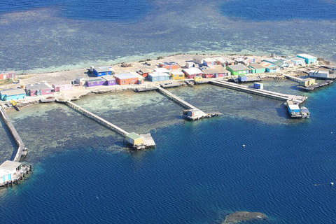 Pink Lake + Abrolhos Islands Scenic Flight - Accommodation Adelaide 1