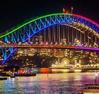 Vivid 90-Minute Sydney Harbour Intimate Catamaran Cruise with Canapes - Accommodation Adelaide