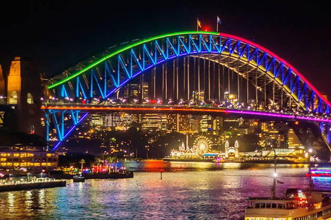 Vivid 90-Minute Sydney Harbour Intimate Catamaran Cruise With Canapes - Accommodation Adelaide 0
