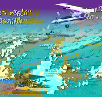 Scenic Flight - Great Barrier Reef Heart Reef Whitehaven Beach  Hill Inlet - Accommodation Adelaide