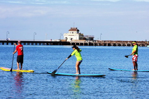 Private Stand-Up Paddle Board Lesson At St Kilda - Accommodation Adelaide 1