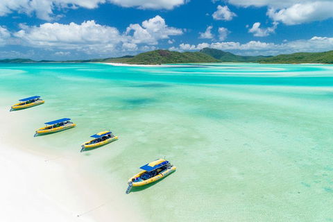 Great Barrier Reef Scenic Flight And Ocean Rafting Whitehaven Beach Day Trip - Accommodation Adelaide 2