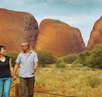 Ayers Rock 4 Tour Combo Complete Uluru Base Walk at Sunrise Valley of the Winds at Sunrise Kata Tjuta Sunset and Uluru Sunset - Accommodation Adelaide