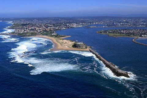 25-30 Minute Newcastle & Macquarie Helicopter Shared Flight - Accommodation Adelaide 1